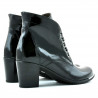 Damenstiefeletten 3299 Lack Schwarz