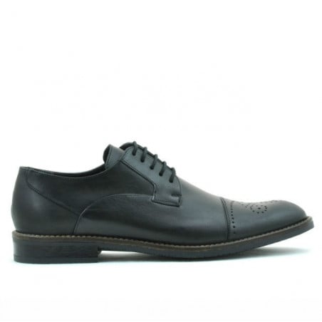 Elegante Herrenschuhe 814 schwarz