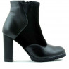Damenstiefel 1162 schwarz kombiniert