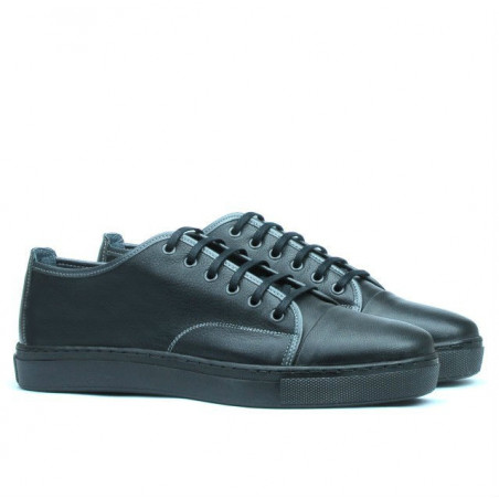 Herrensportschuhe 824 schwarz