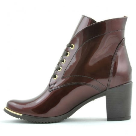 Damenstiefel 3299 Lack Bordeaux