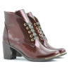 Damenstiefel 3299 Lack Bordeaux