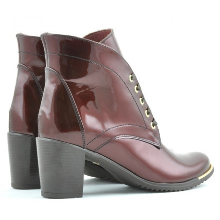 Damenstiefel 3299 Lack Bordeaux