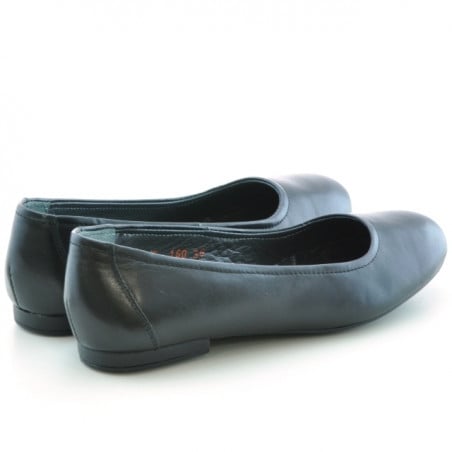 Damen-Ballerinas 160 schwarz