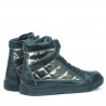 Damenstiefel 3305 schwarz kombiniert