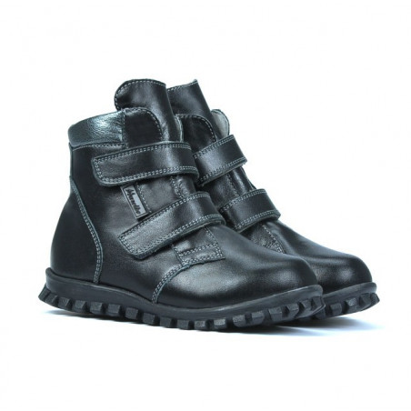 Kleine Kinderschuhe 32c schwarz kombiniert