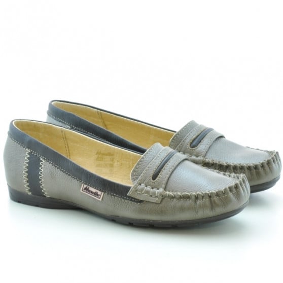 Damen Mokassins 619 sand+kaffee Damen Mokassins 619 sand+kaffee