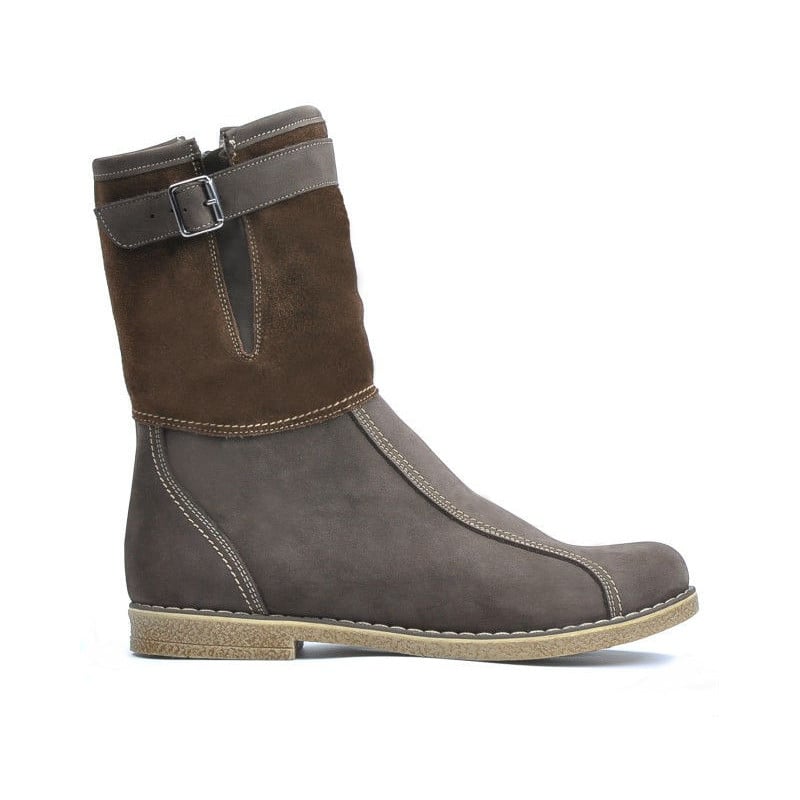 Damenstiefeletten 3249 Tuxon Kaffeekombination