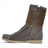 Damenstiefeletten 3249 Tuxon Kaffeekombination