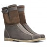 Damenstiefeletten 3249 Tuxon Kaffeekombination