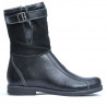 Damenstiefeletten 3249 schwarz kombiniert