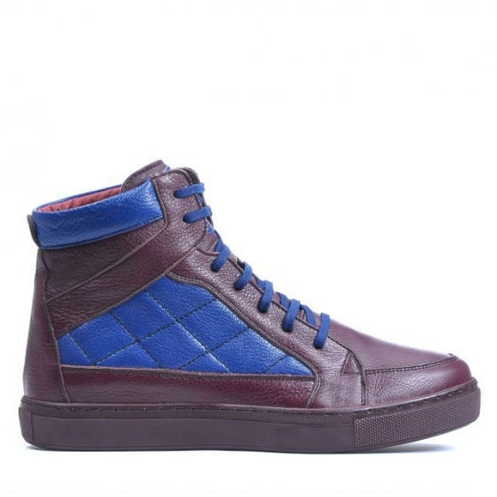 Herrenstiefel 487 Bordeaux+Indigo Herrenstiefel 487 Bordeaux+Indigo