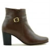 Damenstiefel 1160b braun Fell