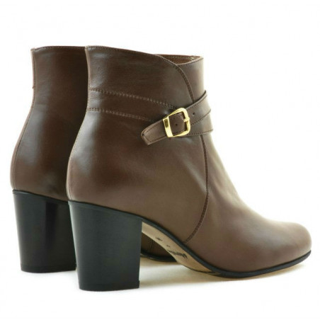 Damenstiefel 1160b braun Fell