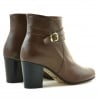 Damenstiefel 1160b braun Fell