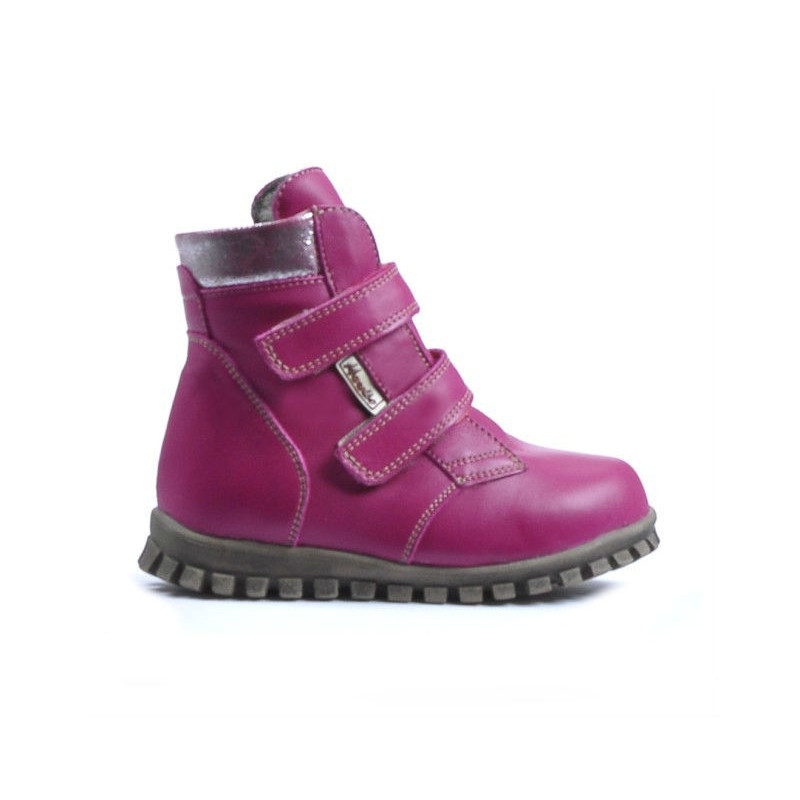 Kleine Kinderstiefel 32c rosa kombiniert