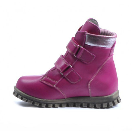 Kleine Kinderstiefel 32c rosa kombiniert