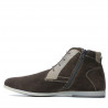 Herrenstiefel 474 Kaffee Velour