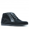 Herrenstiefel 474 schwarz Velours