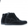 Herrenstiefel 474 schwarz Velours