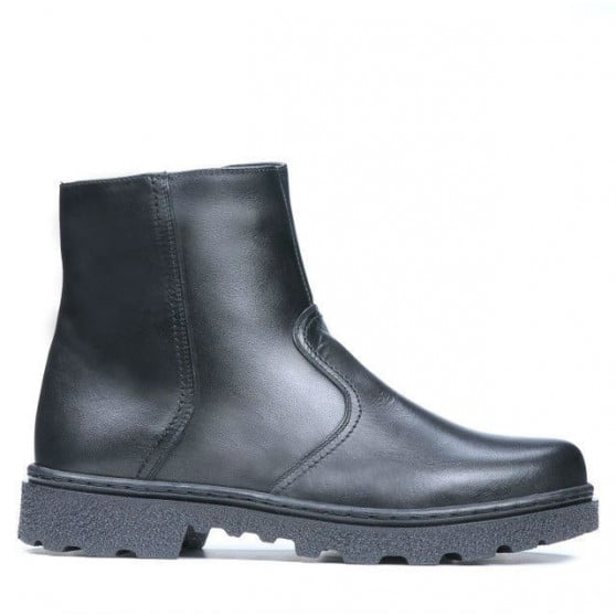Herrenstiefel (breites Modell) 490xxl schwarz Herrenstiefel (breites Modell) 490xxl schwarz