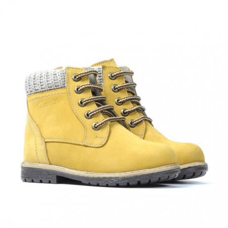 Kinderstiefel 29c Bufo Gelb
