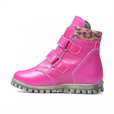 Kleine Kinderschuhe 32c rosa+Tigerstreifen