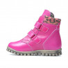 Kleine Kinderschuhe 32c rosa+Tigerstreifen
