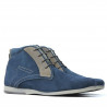 Herrenschuhe 474 indigo Veloursleder