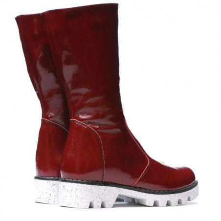 Kinderstiefel 3003 Lack bordeaux