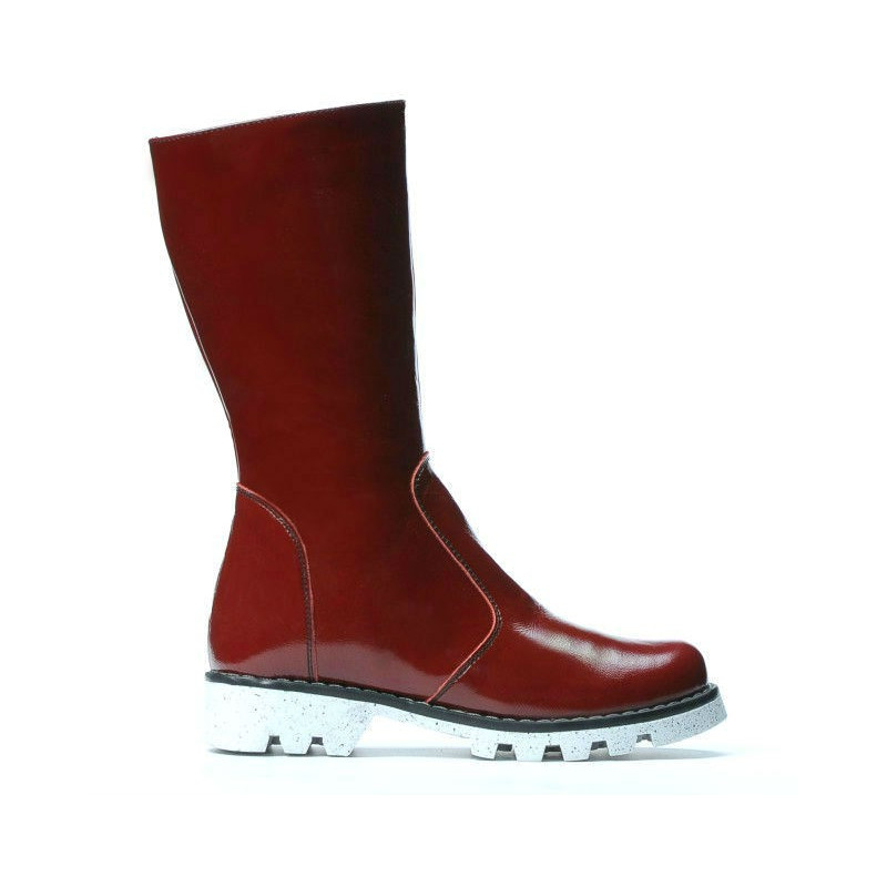 Kinderstiefel 3003 Lack bordeaux
