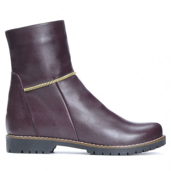 Damenstiefeletten 3306 bordeaux