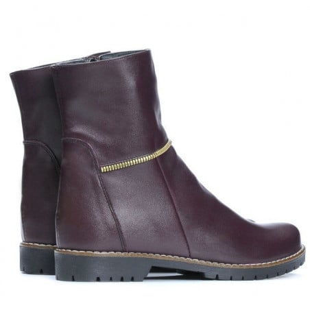 Damenstiefeletten 3306 bordeaux