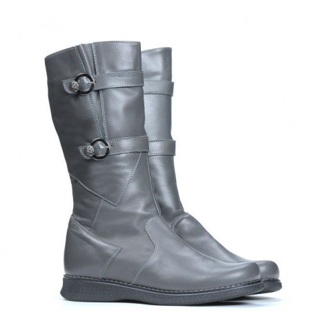 Damenstiefel 292 grau