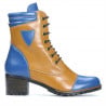 Damenstiefel 3279 Indigo+Braun