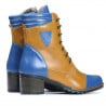 Damenstiefel 3279 Indigo+Braun