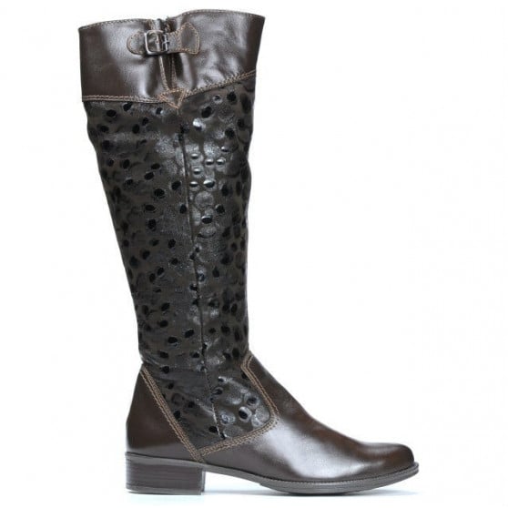 Damenstiefel 233 Kaffee Balon Damenstiefel 233 Kaffee Balon