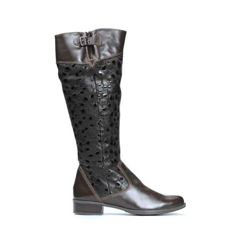 Damenstiefel 233 Kaffee Balon