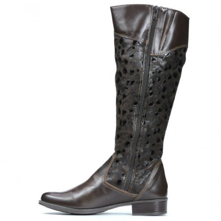 Damenstiefel 233 Kaffee Balon