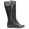 Damenstiefel 233 Kaffee Balon