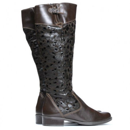 Damenstiefel 233 Kaffee Balon