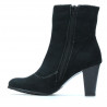 Damenstiefeletten 1136 schwarz Antilope