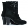 Damenstiefeletten 1136 schwarz Antilope