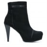 Damenstiefeletten 1130 schwarz Antilope