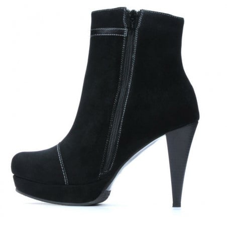 Damenstiefeletten 1130 schwarz Antilope