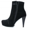 Damenstiefeletten 1130 schwarz Antilope