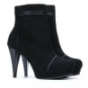 Damenstiefeletten 1130 schwarz Antilope