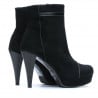 Damenstiefeletten 1130 schwarz Antilope
