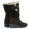 Damenstiefel 3246 Kaffeefarben Velours