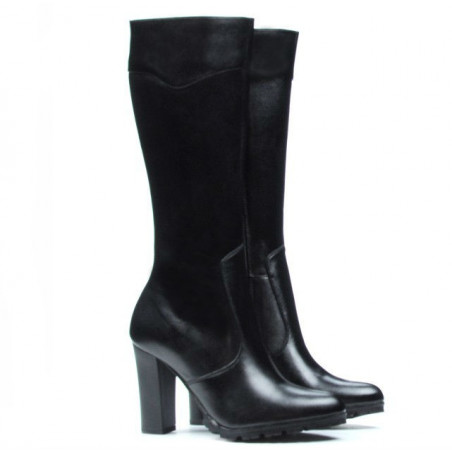 Damenstiefel 1163 schwarz